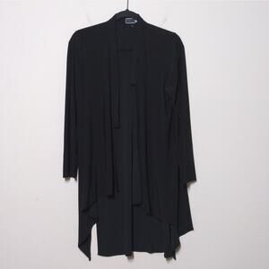 Sympli the Best Canada Black Cardigan Kimono Open Front – Size 4